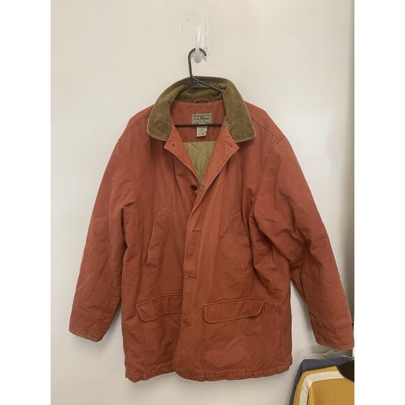 L.L. Bean Other - L.L Bean Chore Coat Mens XXL Red Barn Field Adirondack Quilted Lining Thinsulate